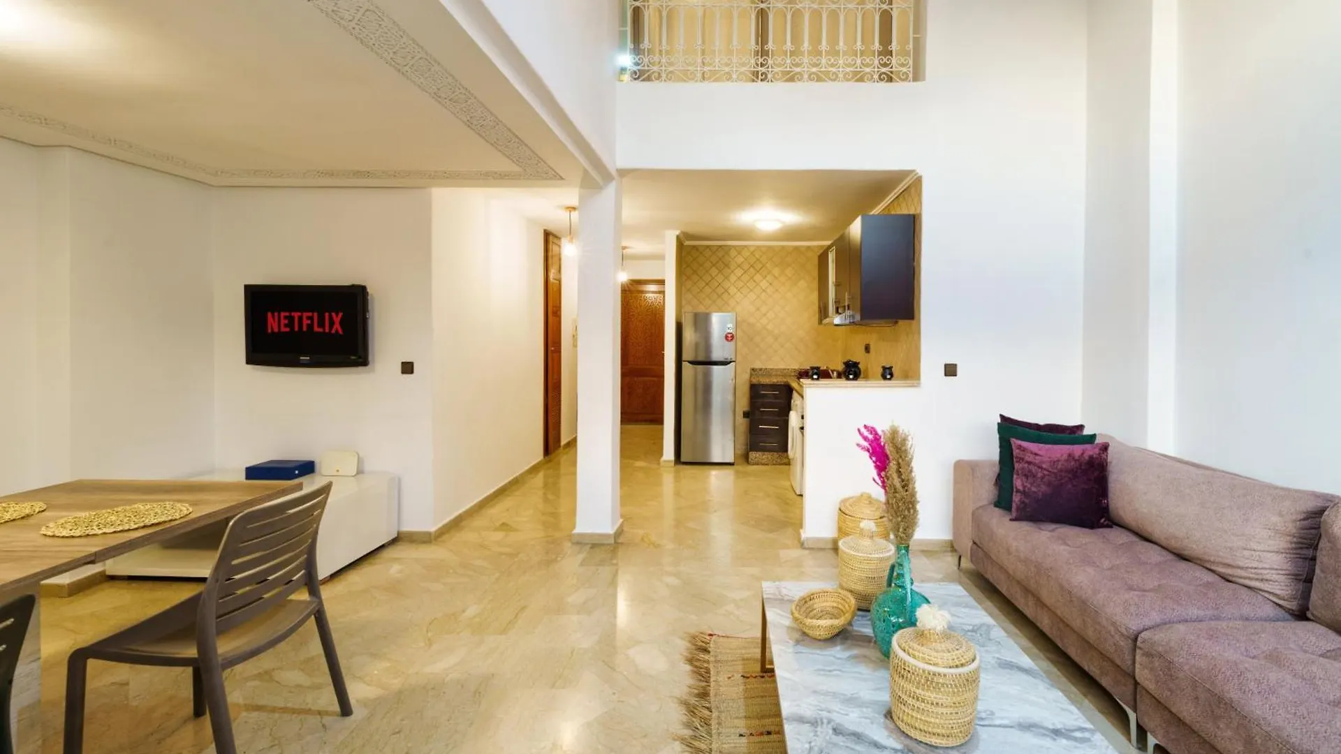 Charming 2-Bed Duplex In Downtown-Heart Apartment Marrakesh 0*,  Morocco