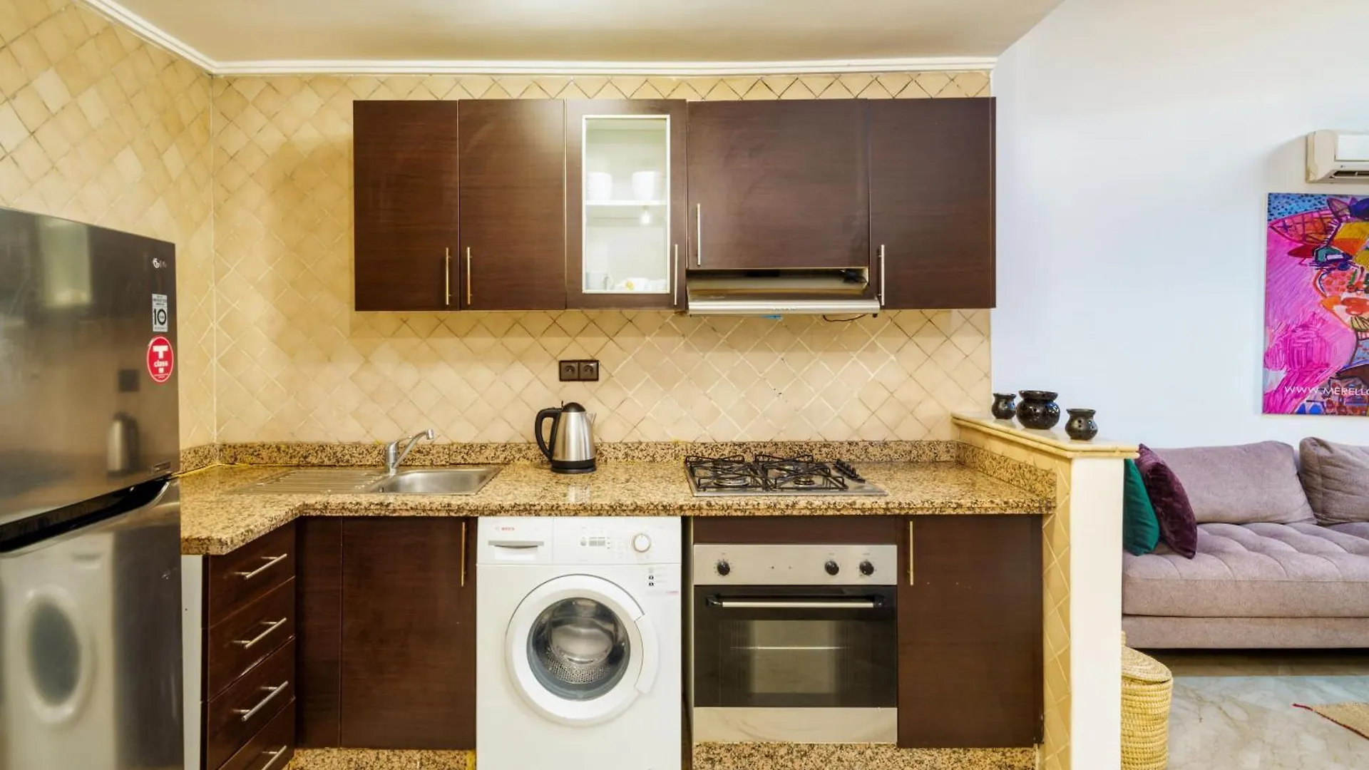 Charming 2-Bed Duplex In Downtown-Heart Apartment Marrakesh 0*,