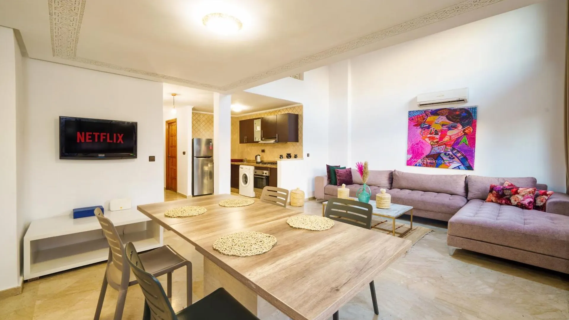 Charming 2-Bed Duplex In Downtown-Heart Apartment Marrakesh