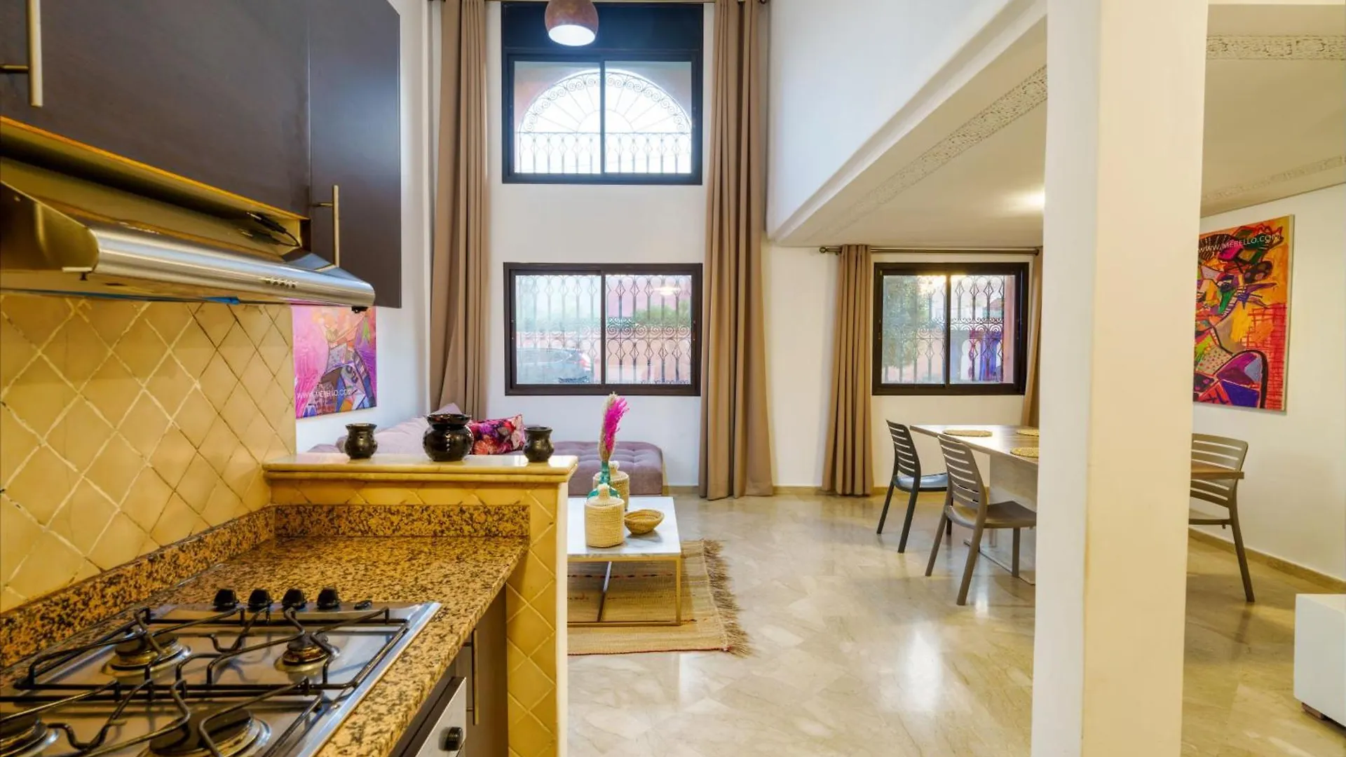 Charming 2-Bed Duplex In Downtown-Heart Apartment Marrakesh Morocco